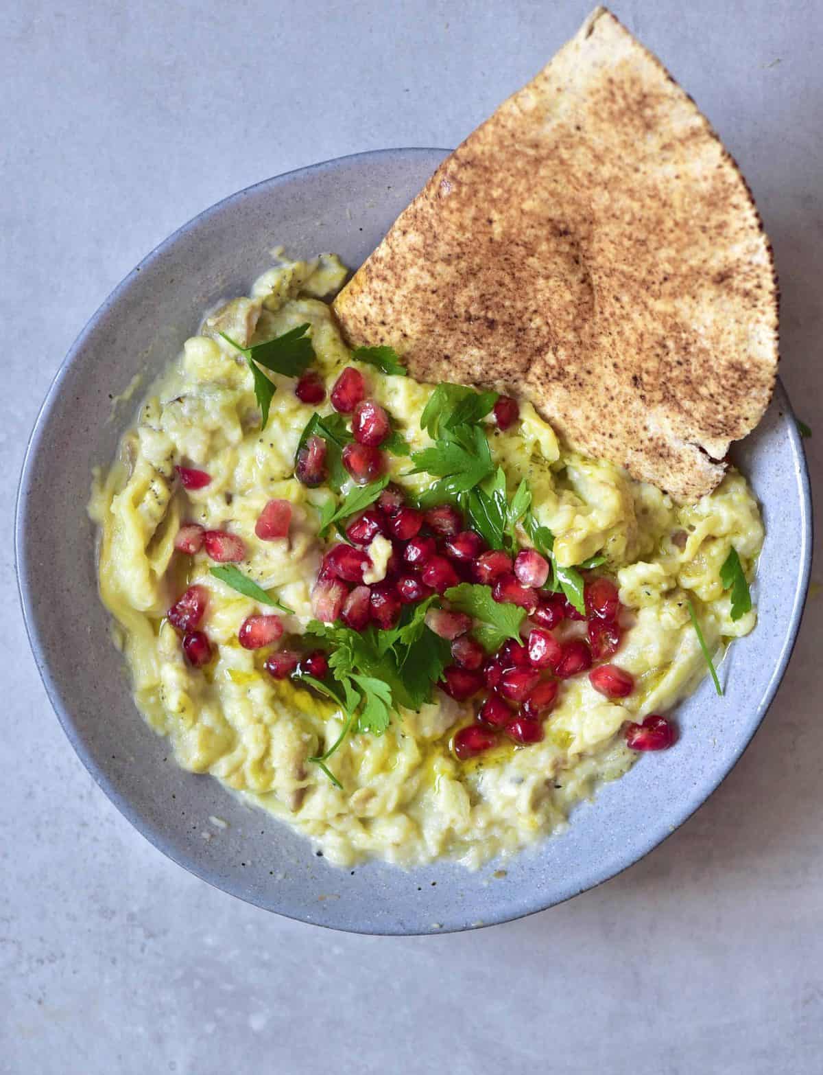 Master Smoky Vegan Moutabal: The Perfect Aubergine Dip