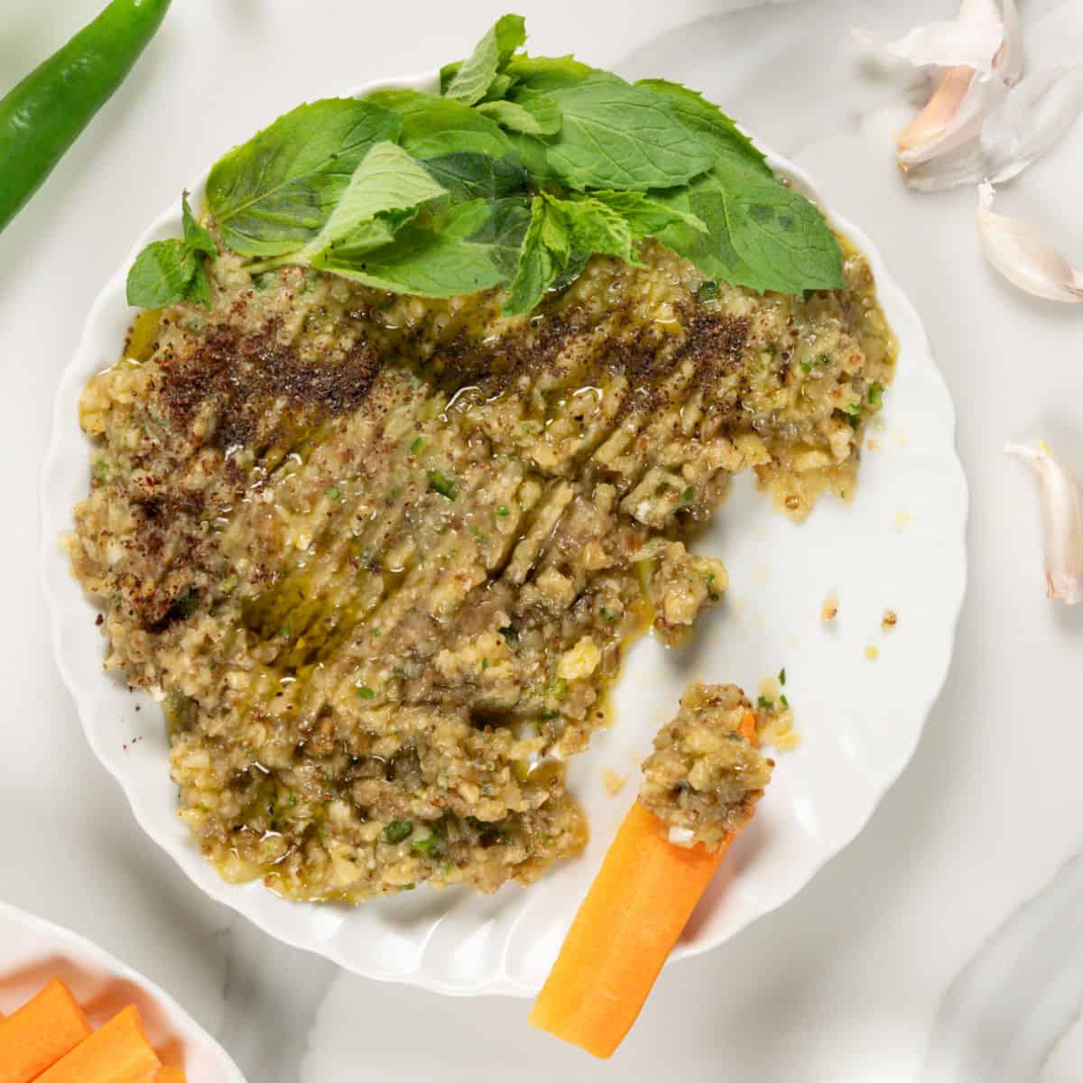 Vegan Moutabal: Your Creamy Mezze Staple Beyond Hummus